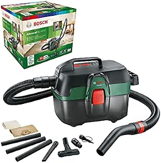 Bosch Cordless Wet and Dry Vacuum Cleaner AdvancedVac 18V-8 (without battery, 18 Volt System, accessory set included, in carton packaging)