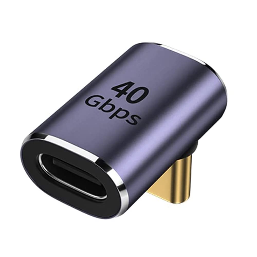 Tobo 90 Degree USB C Adapter, Type C Male to USB C Female Right Angle Connector for Steam Deck, Switch, Mac-Book Pro/Air, Tablet, Phone and More Type C Devices(TD-1026CC, Pack-of-1)-picture-38