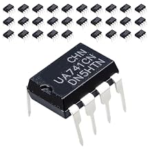 30pcs UA741CN UA741 General-Purpose Single Operational Amplifier 18V,8pins Plastic Dip Tube