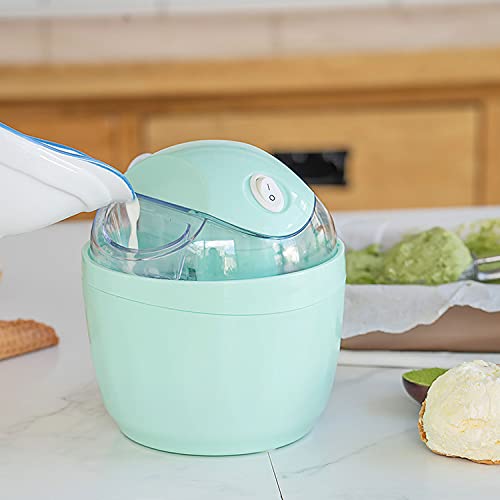 LFFRJL Mini-Frucht-softeis-Maschine,Tragbare Maschine Den Weichen Frozen Yogurt Den Haushalt,DIY-Kompressor,Geräuscharm… – Bild 3
