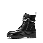 DREAM PAIRS Women's Fashion Platform Combat Boots Lace Up Lug Sole Goth Ankle Booties Shoes - Image 3