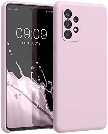 kwmobile TPU Silicone Case Compatible with Samsung Galaxy A52 / A52 5G / A52s 5G - Case Slim Phone Cover with Soft Finish - Nude Lilac