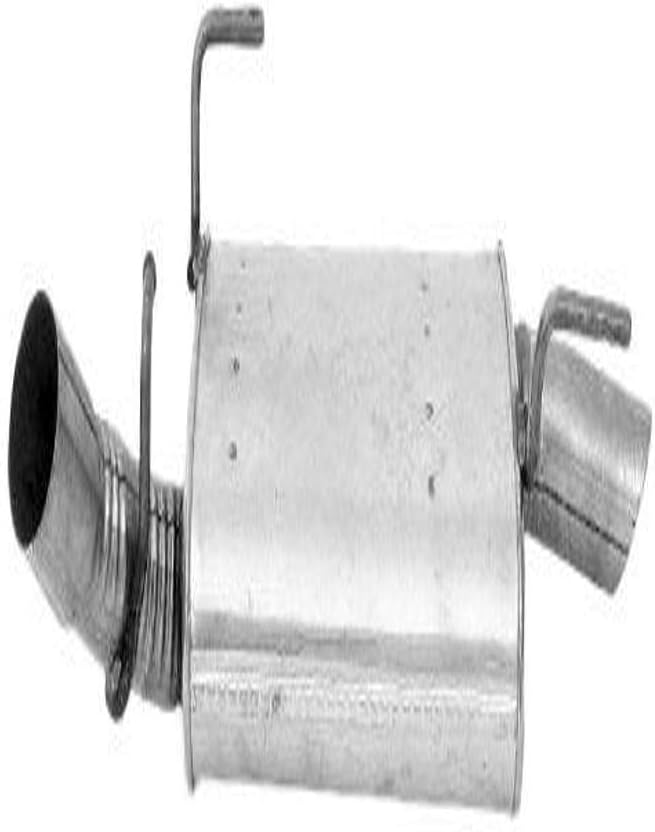 Walker Quiet-Flow SS 53630 Direct Fit Exhaust Muffler Assembly 2.5" Inlet (ID) 2.5" Outlet (OD) for Ford Mustang