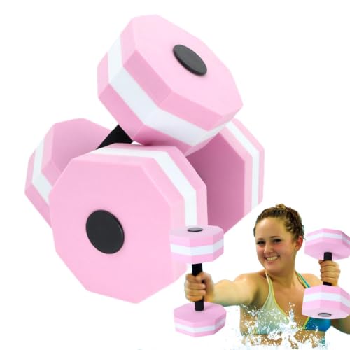 Pesas acuáticas de ejercicio para tonificación muscular sin impacto articular