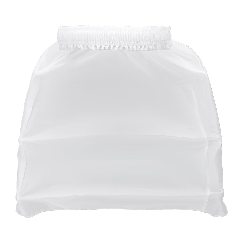 BENECREAT White 320×420×350mm/12.6×16.5×13.8inch Cage Hoop Skirt Petticoat, Hoop Crinoline Cage Buttocks Hip Bustle