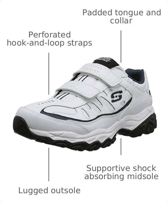 Image of Skechers Men's Afterburn Memory Fit-Final Cut Sneaker
