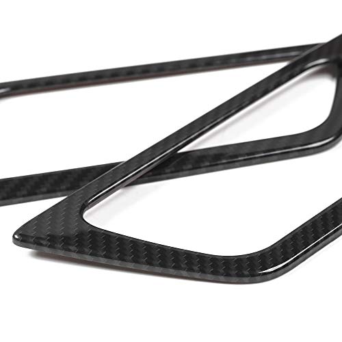 Rt-Tcz Car Door Interior Handle Button Decoration Moulding Frame Cover Trim For Ford Mustang 2015 2016 2017 2018 2019 2020 2021(Carbon Fiber Veins) #TOP4