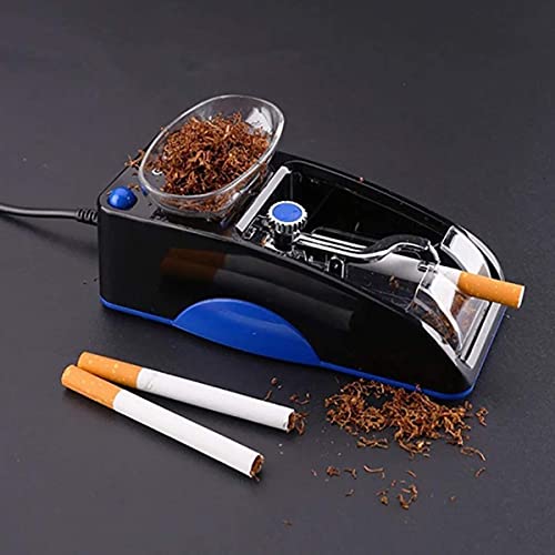 Momolaa Tubeuse Electrique Automatique a Cigarettes Machine a Tuber Machine a Tuber Electrique Automatique, Rouleuse à Cigarette Electrique pour Homme Père (Bleu) – vue 3