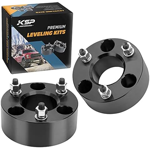 KSP 3 Inch Leveling Lift Kits for 2009-2024 Ram 1500, 3" Forged Front Strut Spacers Raise 3in for Ram 1500 4WD 4X4, 2005-2011 Dakota 2WD 4WD, 2006-2009 Raider 2WD 4WD, Aluminum Suspension Lift Kits Cover