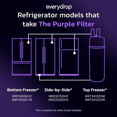 everydrop by Whirlpool Ice and Water Refrigerator Filter 1, EDR1RXD1, Single-Pack — view 6