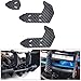 RC Toys For Limitless F1 1/7 2Pcs Carbon Fiber Side Spoiler Rear Wing Plate Bracket RC Car Truck Model Upgrade Accessories