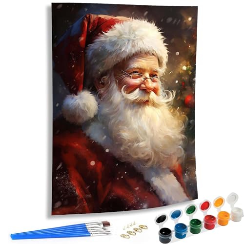 Skryuie FBA-SKR-SZYH-00041 Christmas Paint By Numbers Kit cover