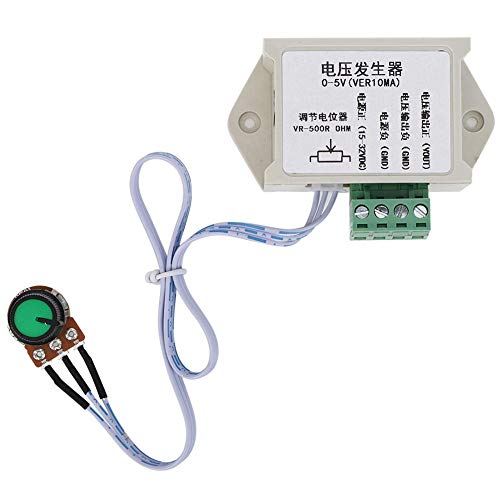 Image of Voltage Generator, 0-5VDC Adjustable Voltage Regulating Generator Potentiometer for PLC Industrial Control, Voltage Regulator