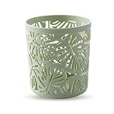 Kytpyi pot a crayon, pot a crayon enfant, Unique Fleur Creux Porte-Stylo Simple Créatif Multi-Fonctionnel Maquillage Brosse Seau De Stockage Exquis Mignon Bureau Décoration École Maison Bureau Bureau