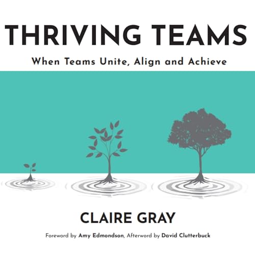 Diseño de la portada del título Thriving Teams