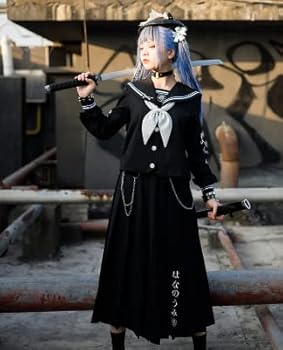 制服　ロング　スカート r400