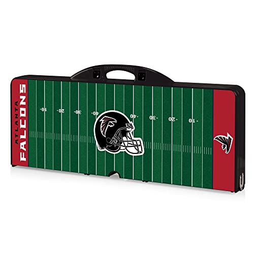Image of Picnic TIME NFL Football Field Folding Picnic Table, Camping Table, Outdoor Table with Umbrella Hole