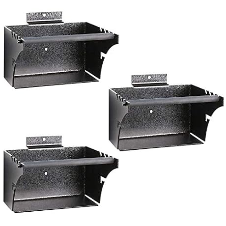 Hold Up Displays Universal Gun Magazine Storage Slatwall Rack for All AR10, AR15, AK47, SKS, M4, Pistol Mags of All Calibers HD94-3SW3 (3 Pack)