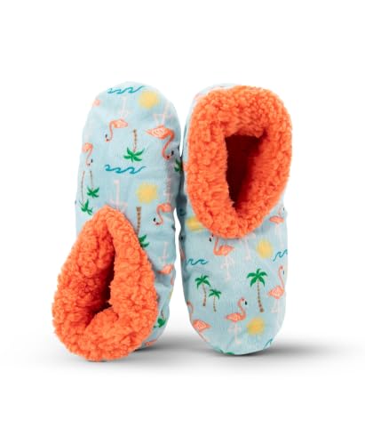 Image of Lazy One Fuzzy Slipper Socks for Women, Fleece House Slippers, Indoor Socks
