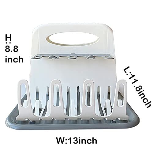 Movebo Baby Milk Bottles Drying Rack Portable Cleaning Dryer Storage Holder Multi-Layer Detachable With Drain Tray Drying Rack For Kids #TOP3