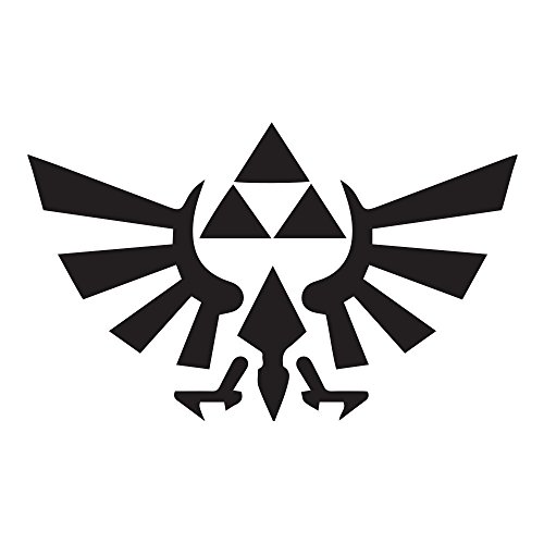 TRIFORCE Logo Wings Sticker Decal Notebook Car Laptop 5