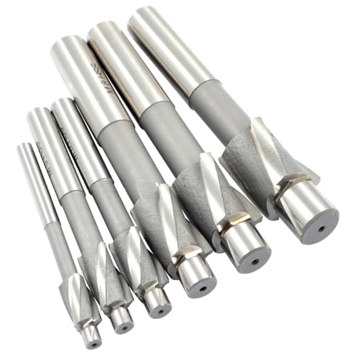 Hhip 2007-0001 M4-M12 Hss 3 Flute Straight Shank Solid Pilot Counterbore 6-Piece Set thumb #2