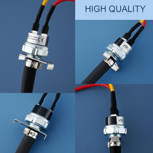 Image of Flutesan Air Pressure Switch Air Compressor 70-180 PSI Pressure Controller 120V AC Switch(Compatible with N003306SV,90-120 Psi)