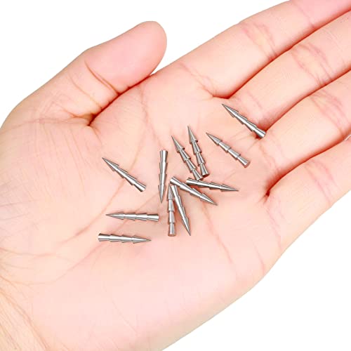 30 Pcs Tungsten Nail Weights Sinkers Fishing Tackle Worm Nail Weight Insert Pencil Sinkers For Bass Fishing In Various Sizes #TOP6