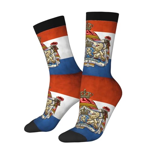 Calcetines Deporte Escudo De Armas De Los Países Bajos Calcetines De Trabajo Transpirables Calcetines Antiampollas Medias Para Correr Ciclismo Skate