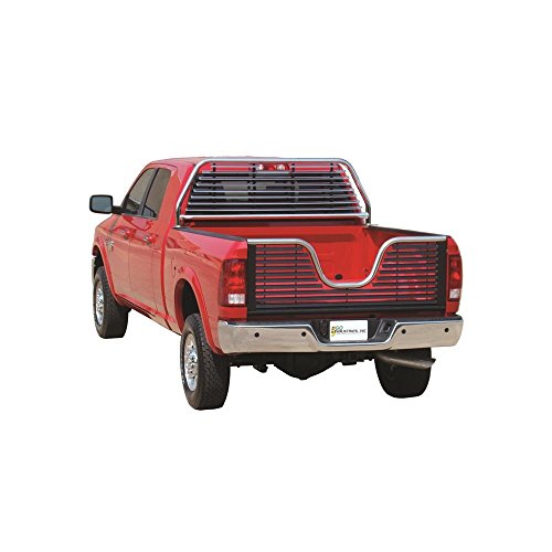 Go Industries Inc. 51560B Headache Rack Cab Protector, Round Tube,