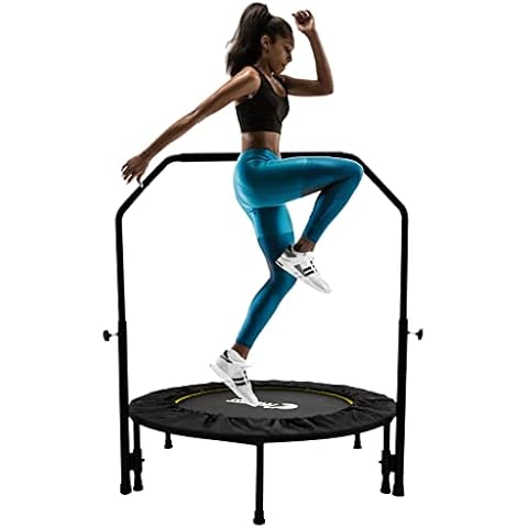 FFitness Trampoline Elastic Ø102cm 40" Trampoline Jumping Fitness Foldable Adjustable Height for adults and children Cover