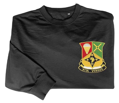 101 airborne division sustainment brigade embroidered shirt Black2