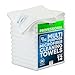 12" x 12" Buff Pro Multi-Surface Microfiber Towels | White Micro Cleaning Cloths - 12 Pack | Premium Microfibers For Cleaning Glass, Kitchens, Bathrooms, Automotive
