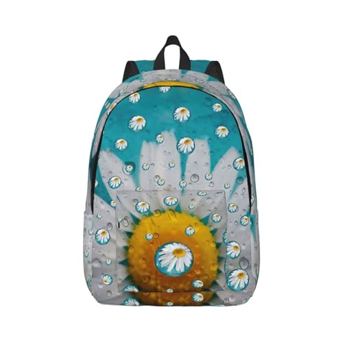 Sac à dos en toile pour ordinateur 15 pouces robuste pour voyage et camping