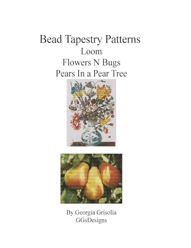 Bead Tapestry Patterns Loom Flowers N Bugs Pears In a Pear Tree