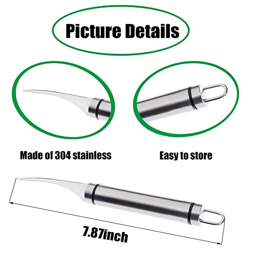 2 Pcs Shrimp Deveiner Tool Shrimp Cleaner, Shrimp Knife Shrimpthread Knife Shrimp Deveining Tool，Shrimp Peeler Set, Toad Fish Shrimp Cleaner Shrimp Peeler. #TOP4