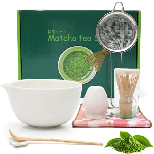 Coffret cadeau ensemble à thé japonais complet de 7 pièces traditionnelles