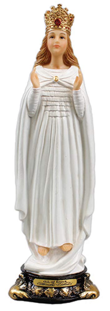 CBC Mary Our Lady of Knock - 8" Florentine Resin Statue