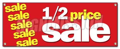 SignMission B-Half Price Sale