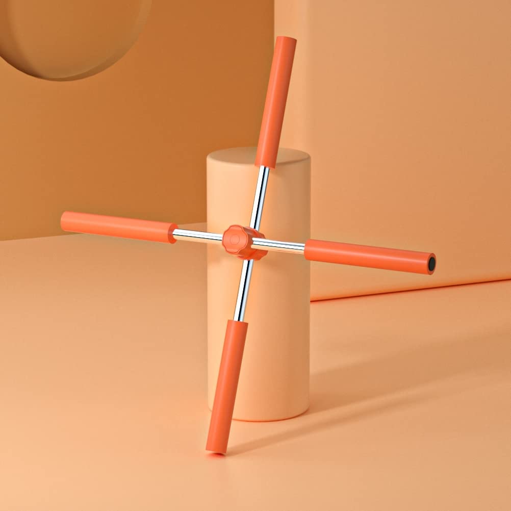 Bâton De Yoga Portable Avec Poignée Antidérapante Légère Et