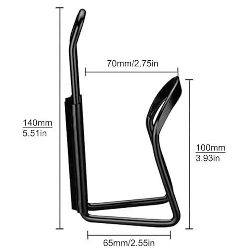 Tobefore 2Pcs Bike Water Bottle Holder Lightweight Aluminum Alloy Mountain Bicycle Water Cup Cages Cycling Drink Racks Bicycle Water Bottle Cage Holder For Outdoor Sports Activities #TOP4