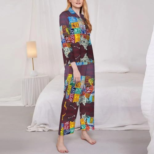 Pyjama 2 pièces confortable imprimé pour des soirées cocooning et nuits douces