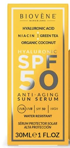 Image of B Hyaluronic SPF 50 Anti-Ageing Face Fluid Or Moisturising Sun Serum (Anti-Aging Moisturising Sun Serum 30ml)