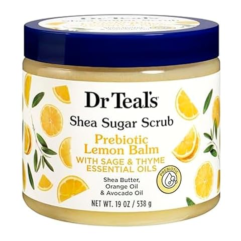 Dr Teal's Shea Sugar Scrub with Lemon Balm Cover