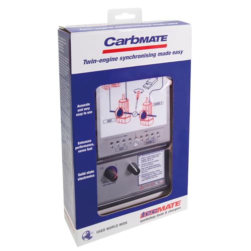 TecMate -TS110- CarbMate Vergaser-/Kraftstoffeinspritzungsdrosselklappen-Synchronisierer