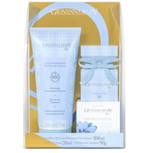 Giovanna Baby - Kit Giovanna Baby Col 20Ml+Locao 200Ml+Sab 90G Blue (Novo) Giovanna Baby - Kit Giovanna Baby Col 20Ml+Locao 200Ml+Sab 90G Blue (Novo)