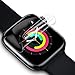RIWNNI [6 Unidades] Protector Pantalla para Apple Watch 44mm Séries SE/6/5/4 Ultra Fino Soft TPU Película Alta Definicion Cobertura Completa Protector de Pantalla para Apple Watch 44mm - Transparente