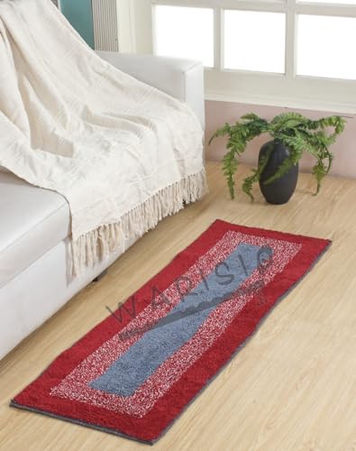 Image of Cotton Kitchen Doormat Rectangular Floor Mat Anti-Slip Soft Washable Printed Designer for Kitchen Room Offices (120L x 40W & 60L x 40W Centimetre) Design-6
