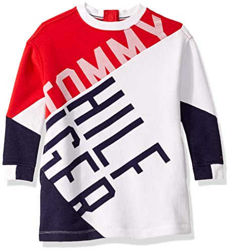 Tommy Hilfiger Adaptive Tommy Hilfiger Women's Adaptive Dress with magnetic closure at center back neck, Evening Blue, 5