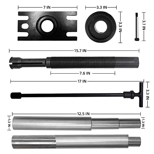 Image of BESTOOL Gimbal Bearing Puller and Installer, Mercruiser Alignment Tool Set | Heavy-Duty Carbon Steel, Removes And Installs Bearings, Fits Mercruiser Alpha, Alpha 1, MR, Bravo, Omc And Volvo